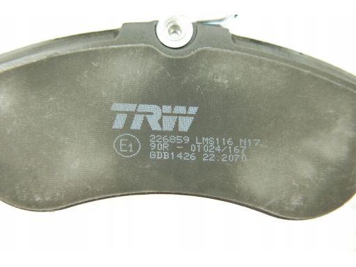 Klocek Hamulcowy Kpl. Gdb1426