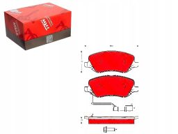 Klocek Hamulcowy Kpl. Gdb1489