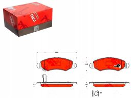 Klocek Hamulcowy Kpl. Gdb3363