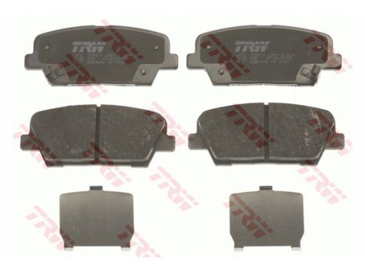 Klocek Hamulcowy Kpl. Gdb3499