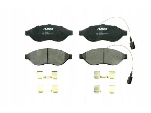 INC Klocki Hamulcowe Przód Citroen Fiat Opel Peugeot C1F057ABE