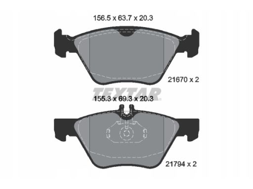 Klocek Hamulcowy Kpl. 2167001