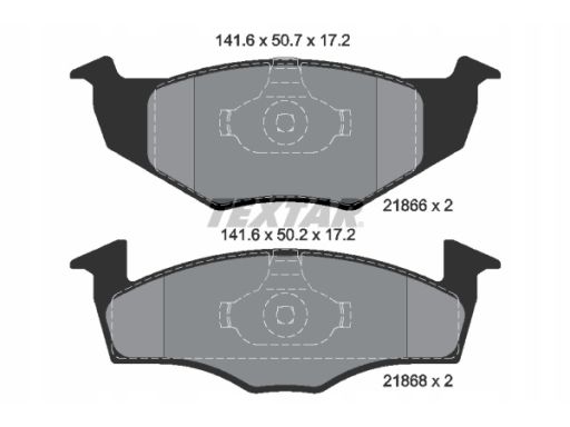 Klocek Hamulcowy Kpl. 2186602
