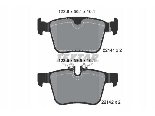 Klocek Hamulcowy Kpl. 2214101