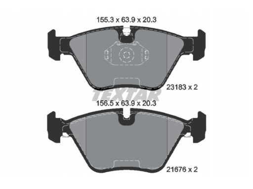 Klocek Hamulcowy Kpl. 2318302