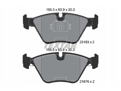 Klocek Hamulcowy Kpl. 2318302
