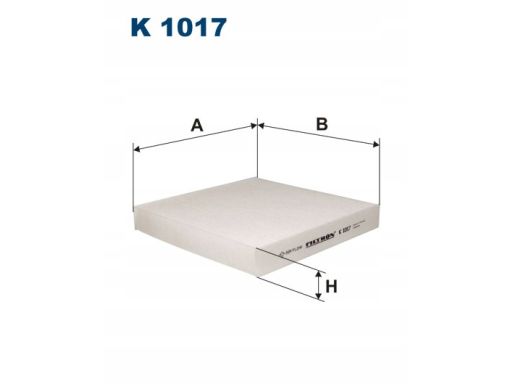 Filtr Kabiny K 1017