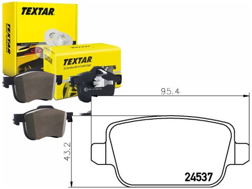 Klocek Hamulcowy Kpl. 2453703