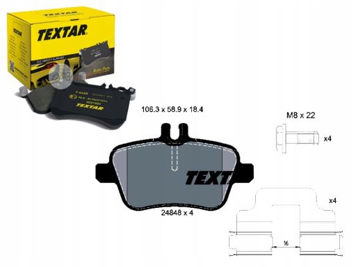 Klocek Hamulcowy Kpl. 2484803