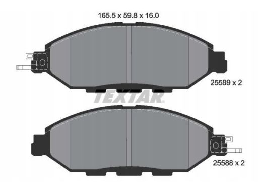 Klocek Hamulcowy Kpl. 2558903