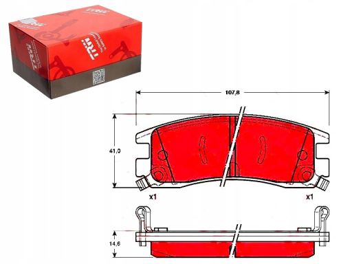 Klocek Hamulcowy Kpl. Gdb1309