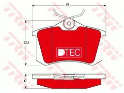 Klocek Hamulcowy Kpl. Gdb1330Dte