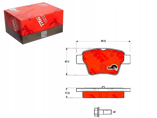 Klocek Hamulcowy Kpl. Gdb1620