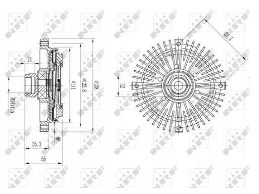 Sprzęgło Wentylatora Chodnicy 49567