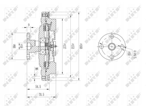 Sprzęgło Wentylatora Chodnicy 49630