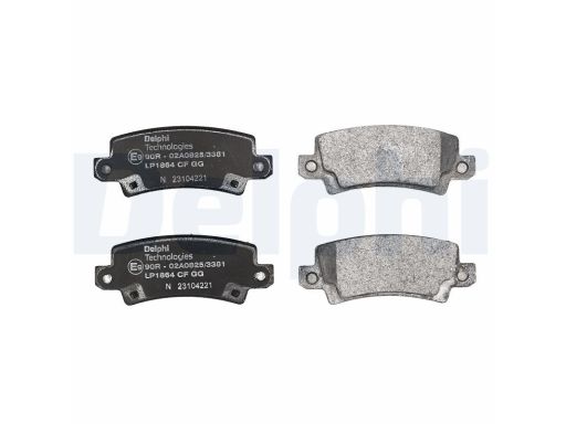 Klocek Hamulcowy Kpl. Lp1864