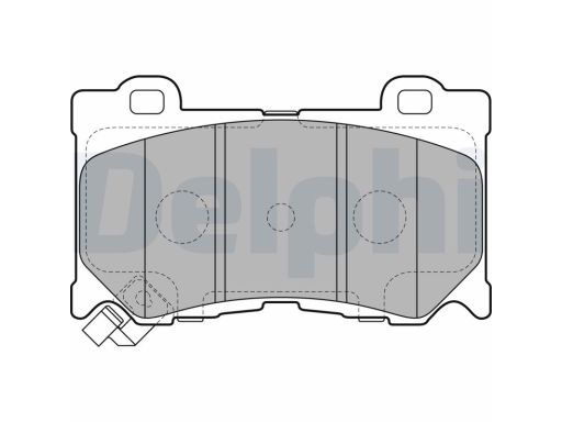 Klocek Hamulcowy Kpl. Lp2156