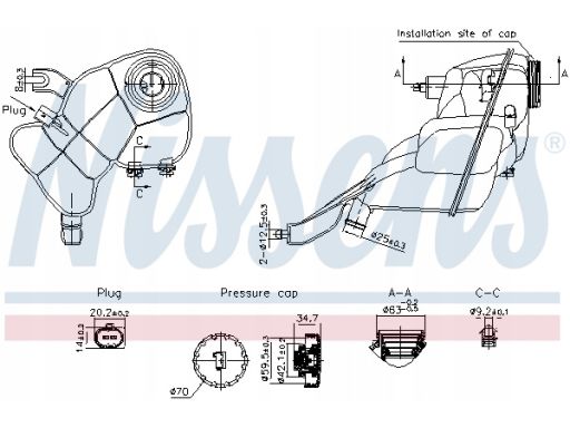 Zbiorniczek Wyrównawczy Płynu Chłodzącego Do Mercedes S Klasa