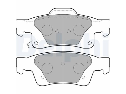 Klocek Hamulcowy Kpl. Lp2251