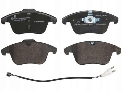 Klocek Hamulcowy Kpl. Lp3526