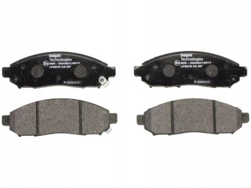 Klocek Hamulcowy Kpl. Lp3578