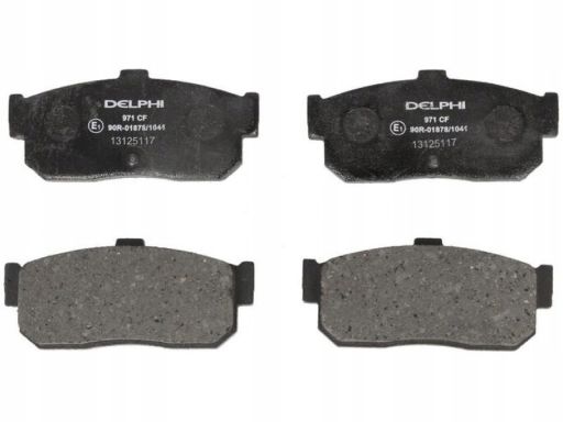 Klocek Hamulcowy Kpl. Lp971