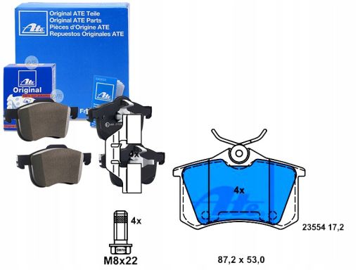 Klocek Hamulcowy Kpl. 13.0460-2740.2