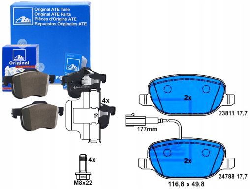 Klocek Hamulcowy Kpl. 13.0460-2768.2