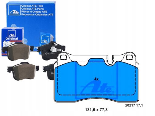 Klocek Hamulcowy Kpl. 13.0460-4837.2