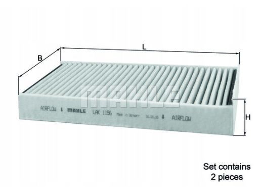Filtr Kabiny Lak 1156/S