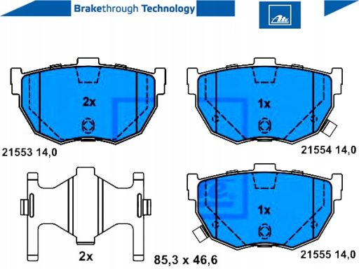 Klocek Hamulcowy Kpl. 13.0460-5874.2