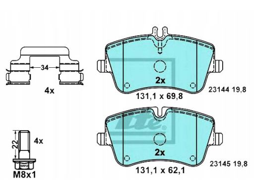 Klocek Hamulcowy Kpl. 13.0470-2727.2
