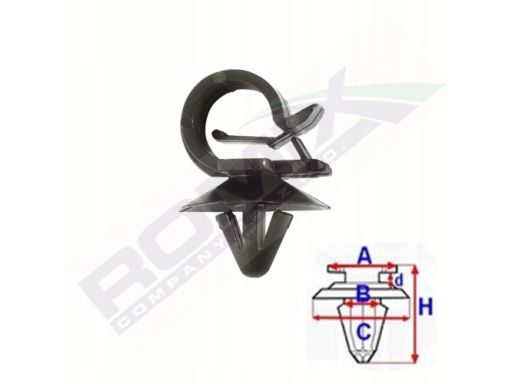 Elementy Montażowe Dla Motocykli Rom C70412