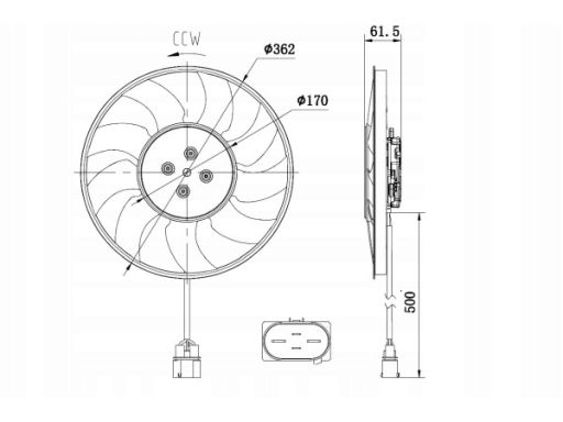 Sprzęgło Wentylatora Chodnicy 47931