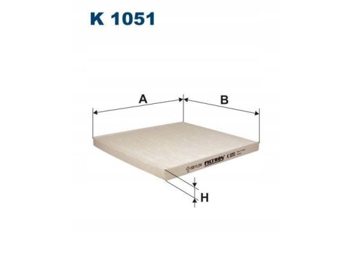 Filtr Kabiny K 1051