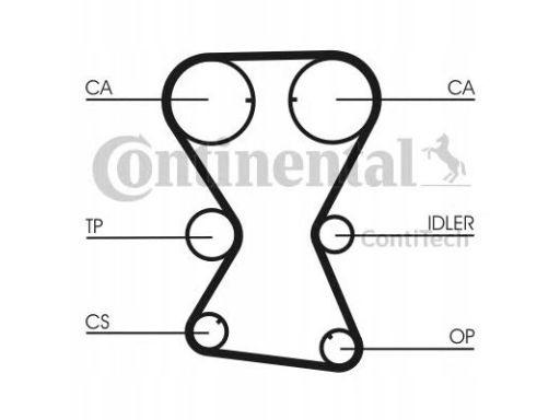 Pasek Rozrządu Ct1000