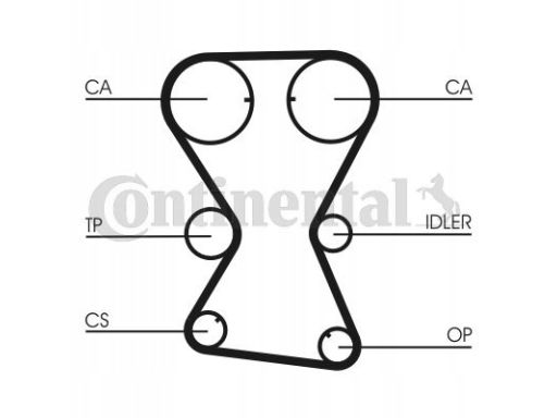 Pasek Rozrządu Ct1000