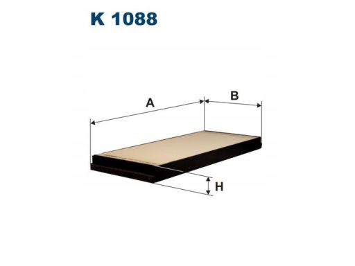 Filtr Kabiny K 1088