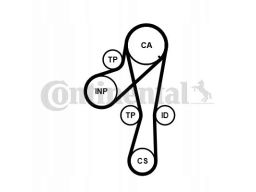 Zestaw Paska Rozrządu Ct1041K2Pro