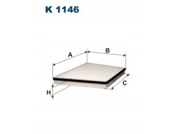 Filtr Kabiny K 1146