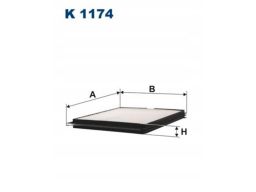 Filtr Kabiny K 1174