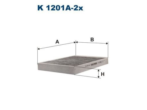Filtr Kabiny K 1201A-2X