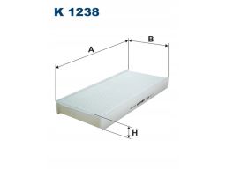 Filtr Kabiny K 1238