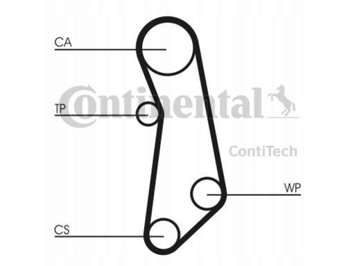 Zestaw Paska Rozrządu + Pompa Cieczy Chł Ct1115Wp1