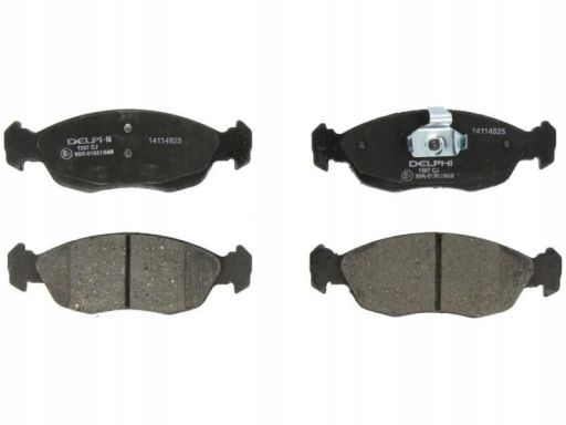 Klocek Hamulcowy Kpl. Lp1597