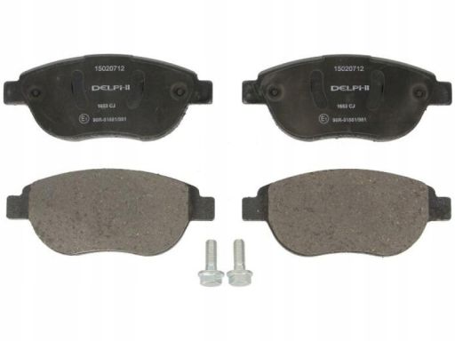 Klocek Hamulcowy Kpl. Lp1653