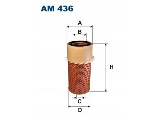 Filtr Powietrza Am 436