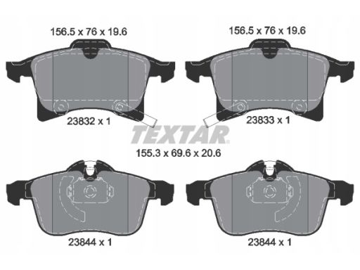 Klocek Hamulcowy Kpl. 2383201