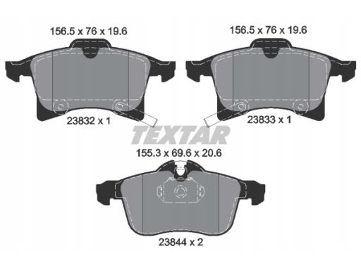 Klocek Hamulcowy Kpl. 2383201