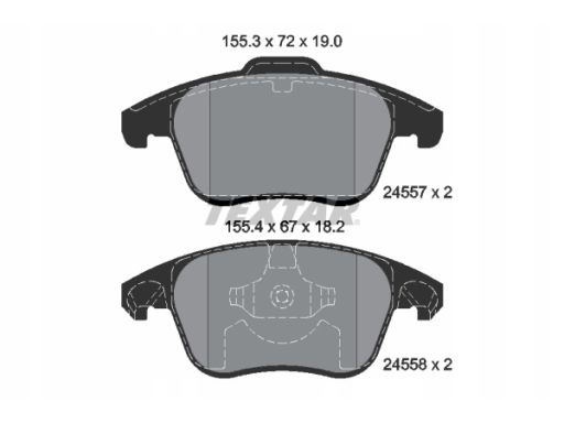 Klocek Hamulcowy Kpl. 2455701